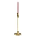 Floristik24 Stick candle holder gold candlestick metal H20cm