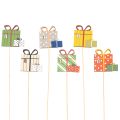 Floristik24 Plant markers gift set, wooden design, 31cm, 12 pieces