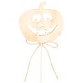 Decorative pumpkin with face
