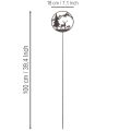 Decorative stake, forest animals, deer and pine tree, 100cm | Floristik24.ie