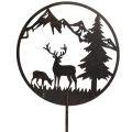 Decorative stake, forest