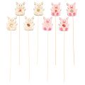 Decorative wooden garden