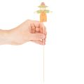 Wooden Scarecrow Decorations, Assorted Colors, 30cm, 12 Pieces | Floristik24.ie