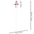 Wooden Scarecrow Decorations, Assorted Colors, 30cm, 12 Pieces | Floristik24.ie