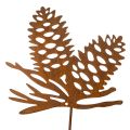 Floristik24 Metal pine cone decoration, pine cone motif, 96cm
