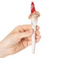 Dwarf figurine for sticking, with long beard and mushroom hat, decoration, 17cm, 2 pieces | Floristik24.ie