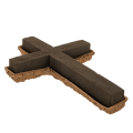 Floral foam cross OASIS® Renewal® Floral Foam Biolit® Memorial Floristry 42cm 2pcs | Floristik24.ie