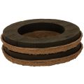 Floral foam ring with base