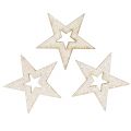 Floristik24 Star for decoration with glitter 4cm 72pcs