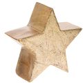 Floristik24 Decorative Christmas star stand for table or shelf, 10cm, 3 pieces