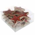 Floristik24 Scattered decoration star mango red lacquered 5 × 5cm 16p