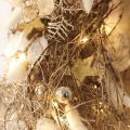 Scattered stars light gold glitter 4-5cm 40pcs | Floristik24.ie