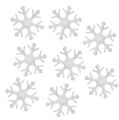Floristik24 Scatter decoration snowflakes white 3.5cm 120p