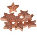 Floristik24 Scatter decoration Christmas stars scattered stars pink Ø4/5cm 40pcs