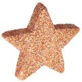 Floristik24 Scatter decoration Christmas stars scattered stars pink Ø4/5cm 40pcs