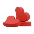 Floristik24 Scatter decoration hearts decoration wooden hearts table decoration red 2cm 180pcs