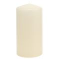 Floristik24 Pillar candle 200/100 cream 4pcs