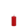 Floristik24 Pillar candle 80/40 red 24pcs