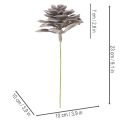 Artificial succulent wax flowers decoration 10cm 6pcs | Floristik24.ie
