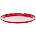 Floristik24 Decorative tray, red, minimalist design, 27cm