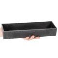 Rectangular tray with handles, decorative tray for table, 32cm | Floristik24.ie