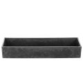 Rectangular tray with handles, decorative tray for table, 32cm | Floristik24.ie