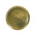 Floristik24 Orient-optic tray, golden decorative plate, metal decoration Ø18.5cm