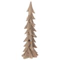 Floristik24 Small flocked decorative Christmas tree, table decoration, 44cm