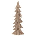 Small flocked decorative Christmas tree, table decoration, 44cm | Floristik24.ie