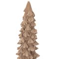 Decorative flocked Christmas tree for winter decoration, 34cm | Floristik24.ie
