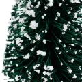 Floristik24 Decorative fir snowed, Christmas decoration, Advent H13cm Ø5.5cm 2pcs