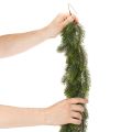 Artificial fir garland, green, for festive decoration, 180cm | Floristik24.ie