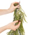 Artificial pine branch garland with cones for Advent decoration 218cm | Floristik24.ie