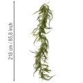 Artificial pine branch garland with cones for Advent decoration 218cm | Floristik24.ie
