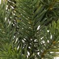 Artificial fir green wreath for door decoration, 35cm | Floristik24.ie