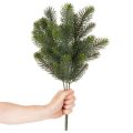 Artificial fir branch, festive window decoration, 50cm, 3 pieces | Floristik24.ie