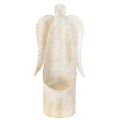Angel figurine candle holder,