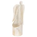 Angel figurine candle holder,