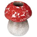 Floristik24 Decorative mushroom, fly agaric, tealight holder as table decoration, 9cm