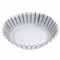 Floristik24 Decorative plate baking pan zinc white Ø10cm H2cm