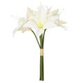 Artificial white tiger lily
