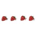 Floristik24 Tablecloth weight tablecloth clips strawberries 4.5cm 4pcs