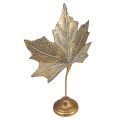 Floristik24 Table decoration autumn maple leaf decoration golden antique 58cm × 39cm
