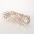 Beige table runner with faux
