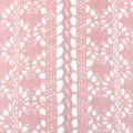 Floristik24 Table runner crochet lace pink 30cm x 140cm