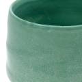 Floristik24 Ceramic pot, plant bowl, corrugated ceramic pot Ø16cm 2pcs
