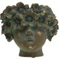 Floristik24 Plant pot bust flower pot girl with face H19cm