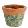 Floristik24 Plant pot planter vintage natural clay Ø14.5cm H12cm 2pcs