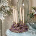 Dried flower wreath sea lavender nature Ø30cm | Floristik24.ie