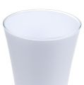 Floristik24 Vase &quot;Fizzy&quot; Ø16cm H27cm white, 1pc